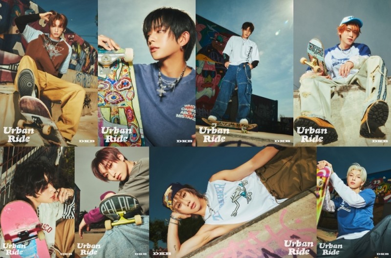 다크비, 미니 8집 콘셉트 포토 공개…‘파워풀+역동’ 스케이트보더 변신