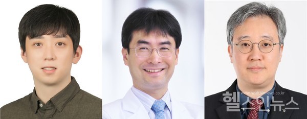 고대의대정석송교수연구팀(왼쪽부터)고대의대정석송,서울대병원가정의학과박상민,보라매병원소화기내과김원교수