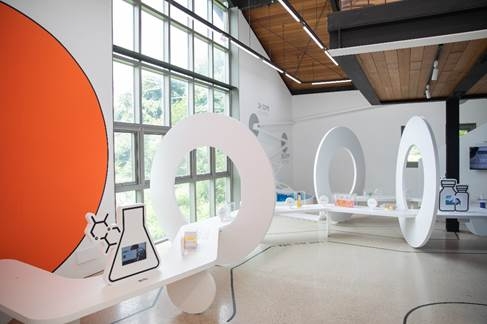 삼양그룹 창립 100주년 기념 특별전시회 ‘안녕 100’ 내부 전경