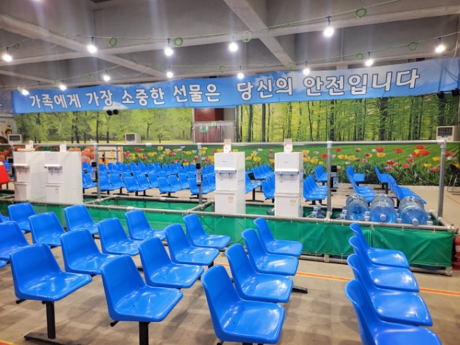 현장 휴게시설 전경 / 사진=삼성물산 건설부문 제공