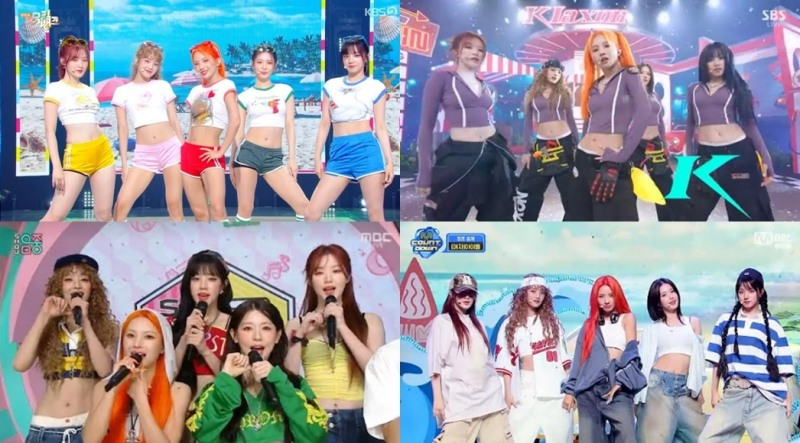 (여자)아이들, ‘클락션 (Klaxon)’ 성공적인 컴백 첫 주…‘전 방위 활약’