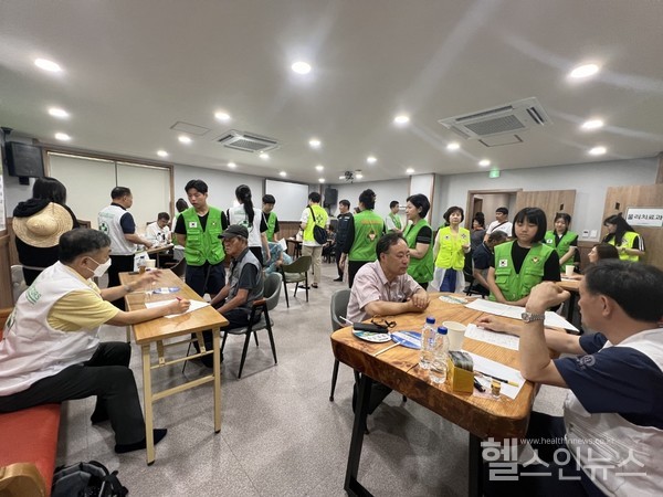 그린닥터스-온병원그룹,밀양단장면삼거마을의료봉사