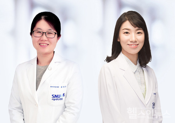 왼쪽부터)서울대어린이병원소아청소년과김민선·통합케어센터이정교수및강원대간호학과김초희교수공동연구팀