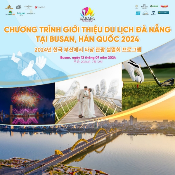 다낭시, 2024년 다낭 관광 알리기 행사 부산 개최