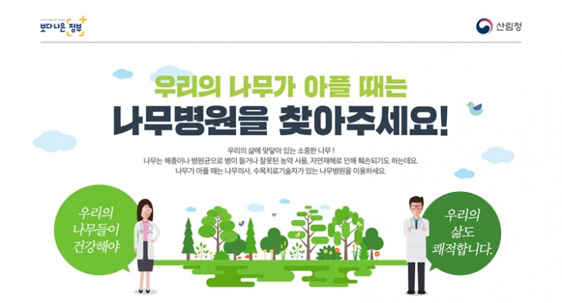 평창군 ‘나무의사’ 제도 홍보·단속 추진
