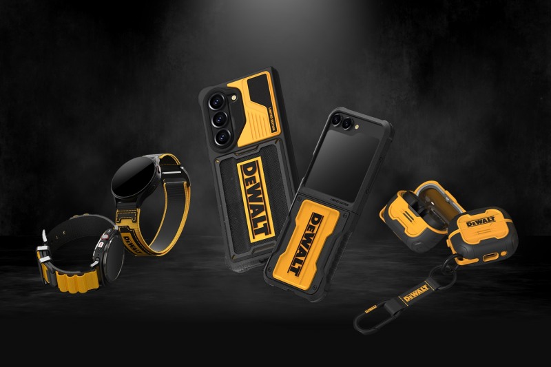 디월트, 공구업계 최초 삼성전자와 콜라보레이션한 모바일 액세서리 출시
