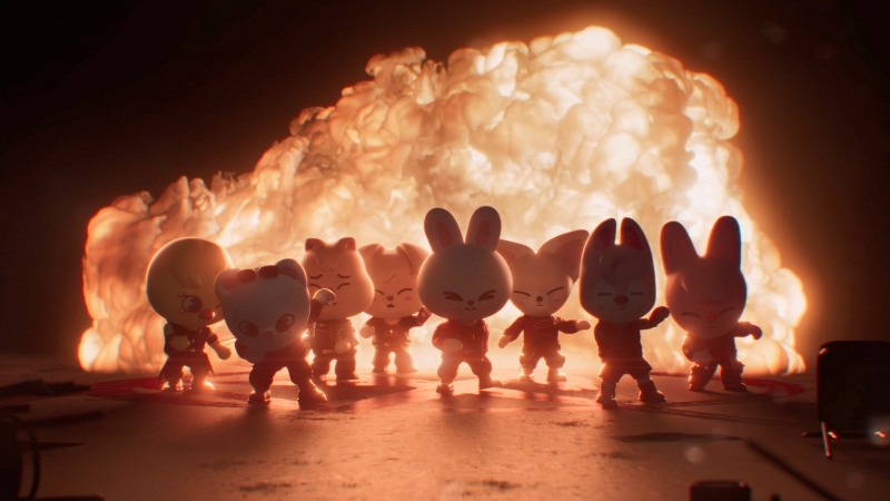 스트레이 키즈, 신곡 ‘Chk Chk Boom’ 스키주 버전 뮤직비디오 오픈…퍼포먼스+비주얼 완벽 싱크로율 자랑