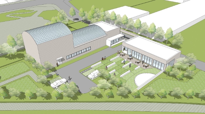 성남시 구미동 하수처리장 복합문화타운 조성 1단계 사업 그림(사진=성남시)