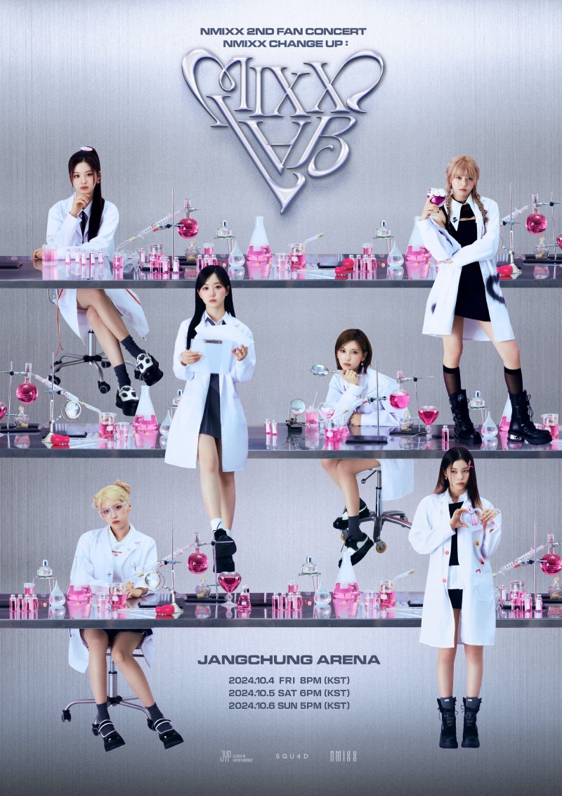 NMIXX, 10월 두 번째 팬 콘서트 개최…공연 포스터 깜짝 공개