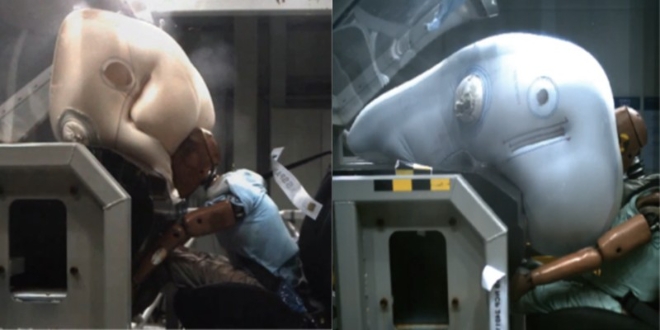 자립형 에어백 / 사진=현대모비스 제공