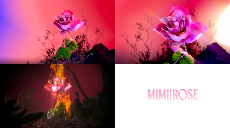 ‘8월 컴백’ 미미로즈, 아름답고 강렬한 로고 모션 공개