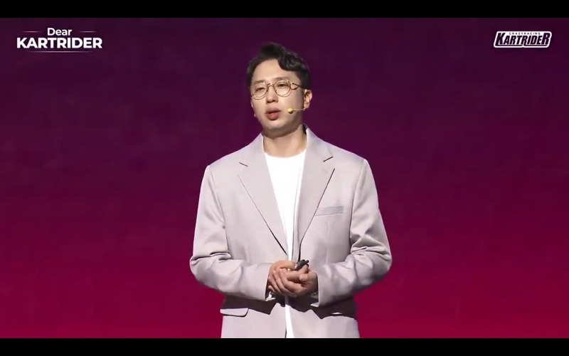 '카트라이더: 드리프트' 조재윤 전 디렉터(출처='카트라이더: 드리프트' 공식 유튜브 채널 화면 캡쳐).