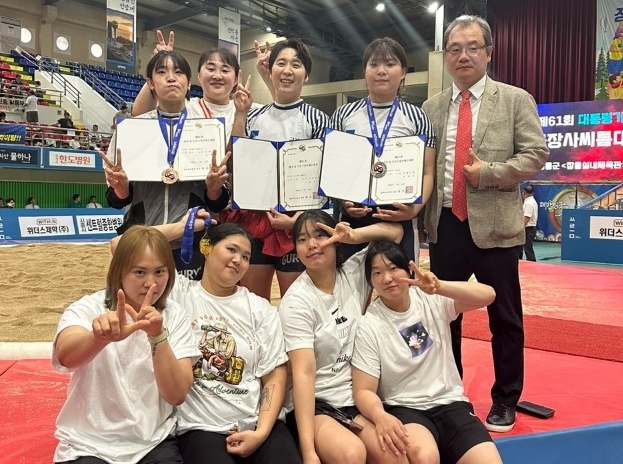 구례군청 씨름단, 대통령기전국장사씨름대회 매화급 우승