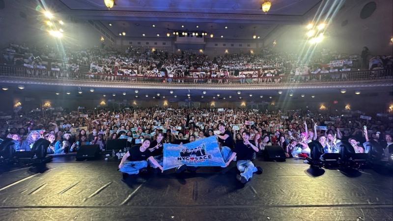 에이스, 북미 14개 도시 투어 성료…패기+여유+청량 通했다
