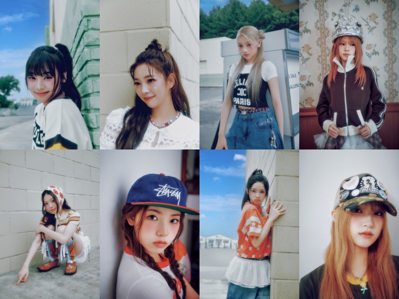 유니스, 싱글 1집 ‘GLOW-Z’ 버전 콘셉트 포토 오픈…카리스마→철부지 소녀 탈바꿈