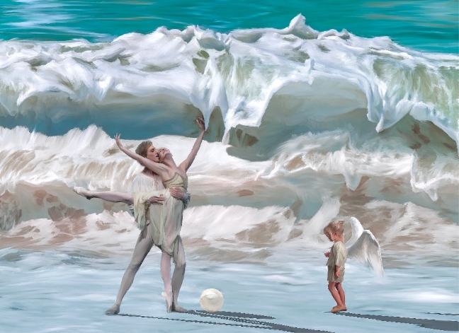 최하나 작가의 ‘이상향’(사진=갤러리유피)