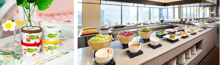 신라스테이 '떼르드글라스' 유기농 아이스크림 첫선