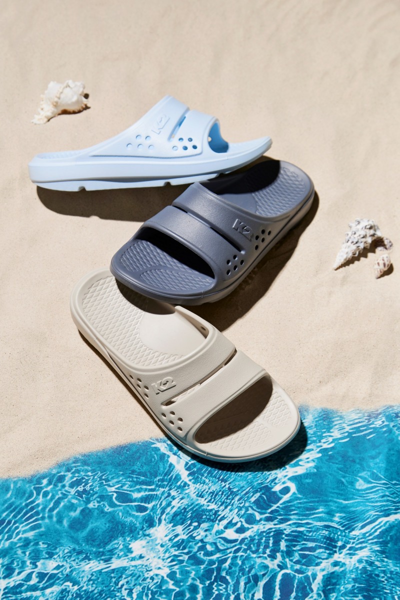 K2, 여름 바캉스 시즌 맞아 편안한 착용감의 슬리퍼 '헬시온' 출시