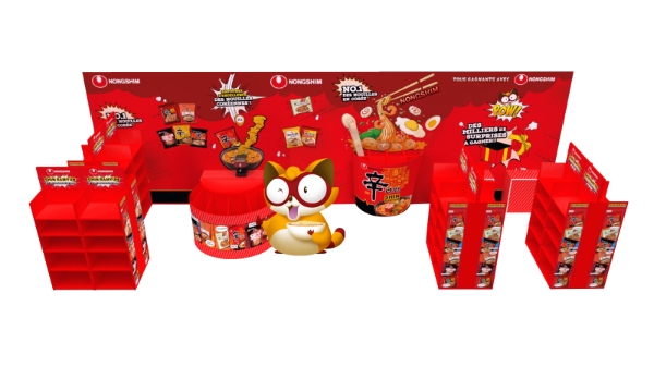 농심, 佛 까르푸 매장에서 ‘농심 팝업스토어’ 운영