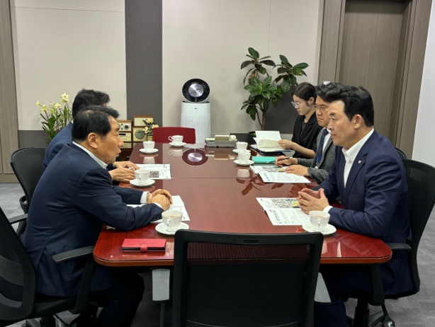 윤영석 국회의원 면담