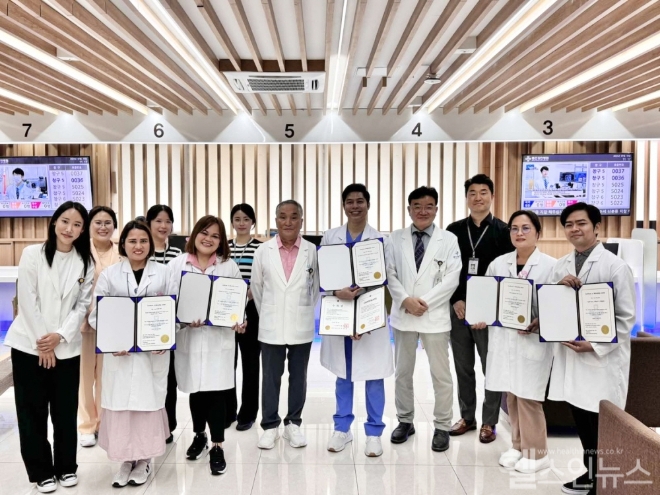 좋은강안병원, 필리핀 Mayyo 메디컬클리닉 의료진 연수