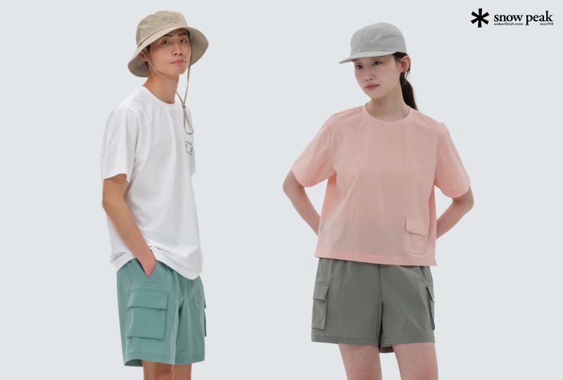 스노우피크 어패럴이 제안하는 반바지 스타일링