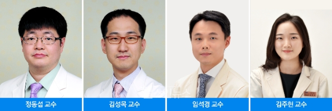 삼성서울병원 심장혈관흉부외과 정동섭·임석경 교수, 건강의학본부 김주현 교수, 영상의학과 김성목 교수 연구팀