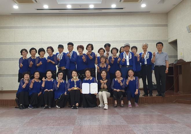 영천시 청통면 댄스스포츠팀, 스타배 경연대회에서 큰 성과 얻어