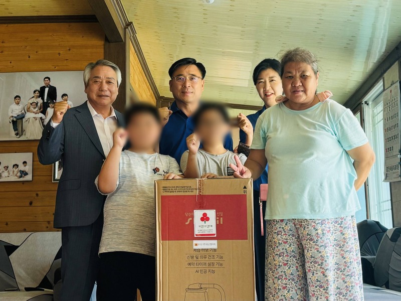 아동가구 제습기 지원 (사진제공 = 장흥군)