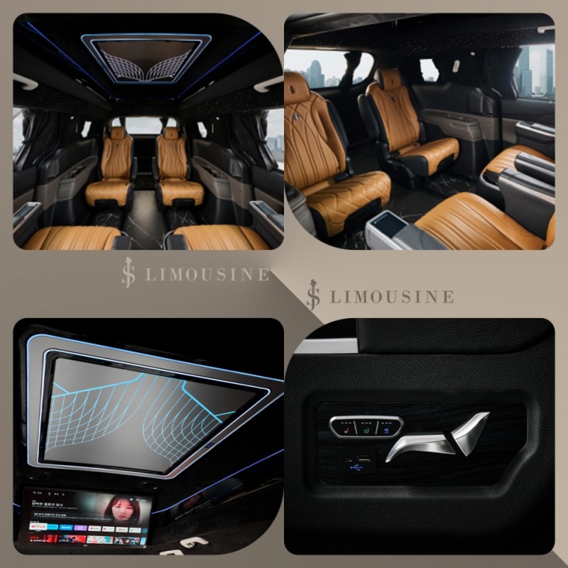 JS리무진, 가성비 카니발하이리무진 더클래스 라인 선보여..."대중화 나선다"