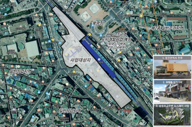 사업부지 현황도 / 사진=국가철도공단 제공