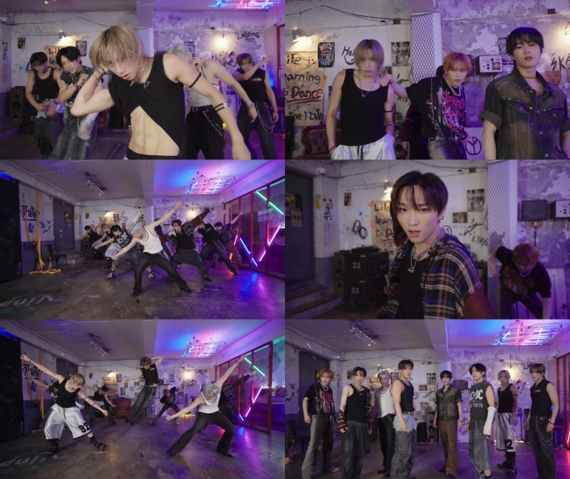 다크비, 신곡 'Flirting X' 퍼포먼스 비디오 공개…파격적 복근 플러팅