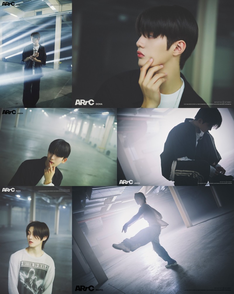 아크, 선공개곡 'dummy' 포토 덤프 공개…자유분방 에너지 과시