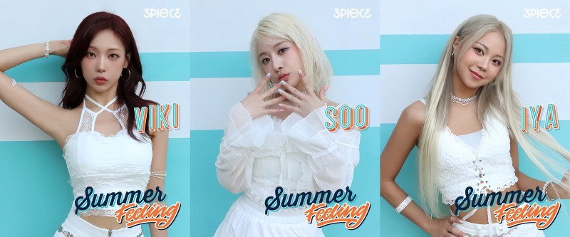 쓰리피스, 무더위 날릴 ‘Summer Feeling’ 콘셉트 포토 공개…시니컬 바이브 물씬