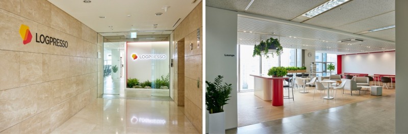 로그프레소 사무실 내외부 전경