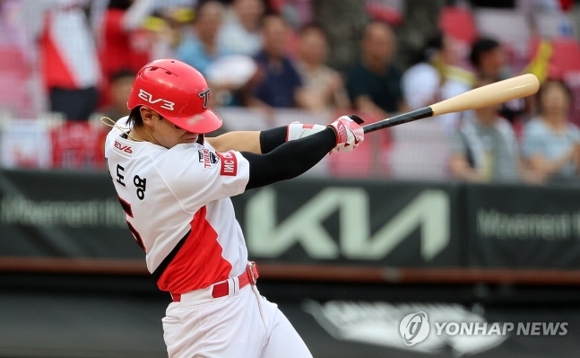 타격하는 김도영 / 연합뉴스
