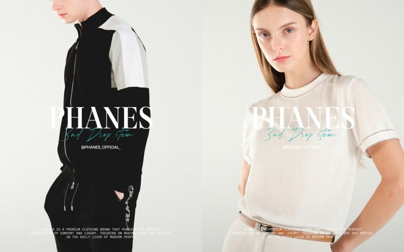 럭셔리 라이프웨어 브랜드 ‘파네스(Phanes)’, 3차 드롭 아이템 오픈