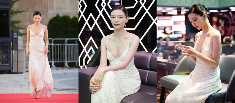 이솜, 독보적인 아우라가 담긴 시상식 비하인드 사진 공개