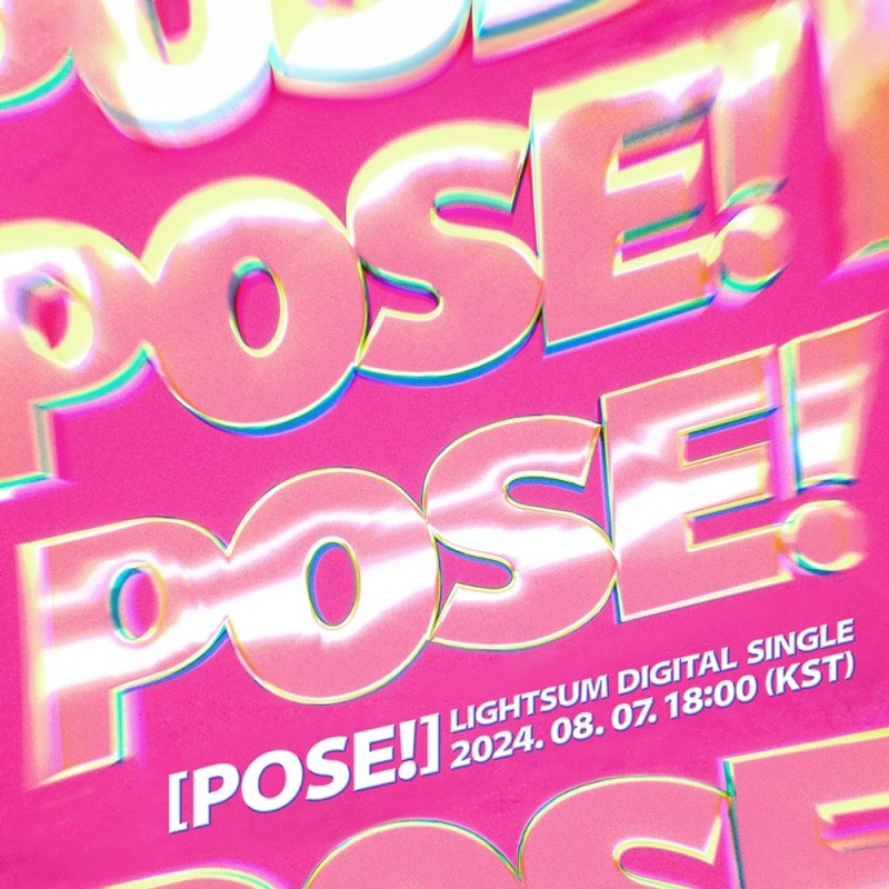 LIGHTSUM(라잇썸), 신곡 ‘POSE!’로 컴백…아트워크 전격 공개