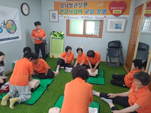 심폐소생술 교육 / 사진=순천시 제공