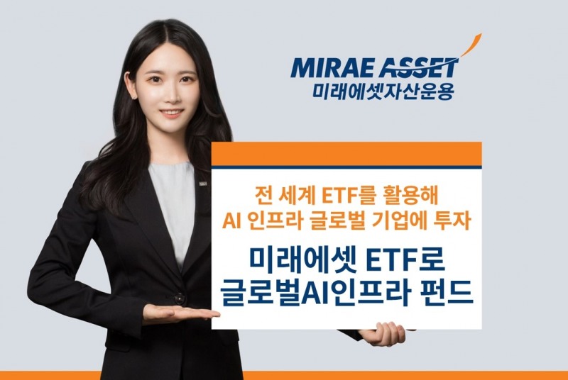 미래에셋자산운용, ‘미래에셋 ETF로 글로벌AI인프라 펀드’ 신규 출시