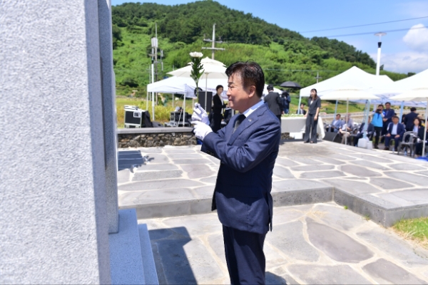 미군폭격사건 74주년 희생자 추모제 / 사진=여수시 제공