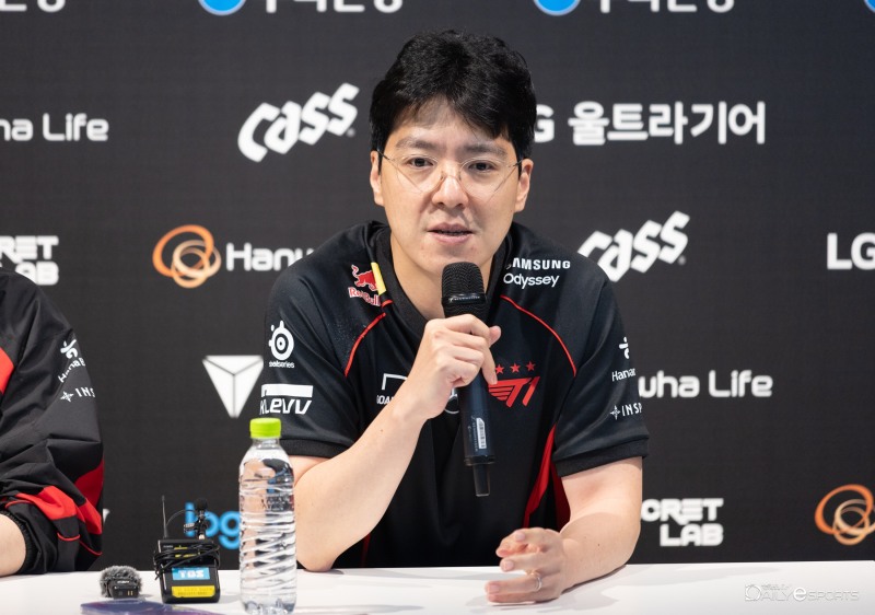 T1 김정균 감독.