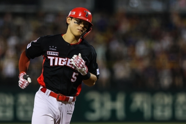 시즌 29호 홈런을 날린 KIA 김도영