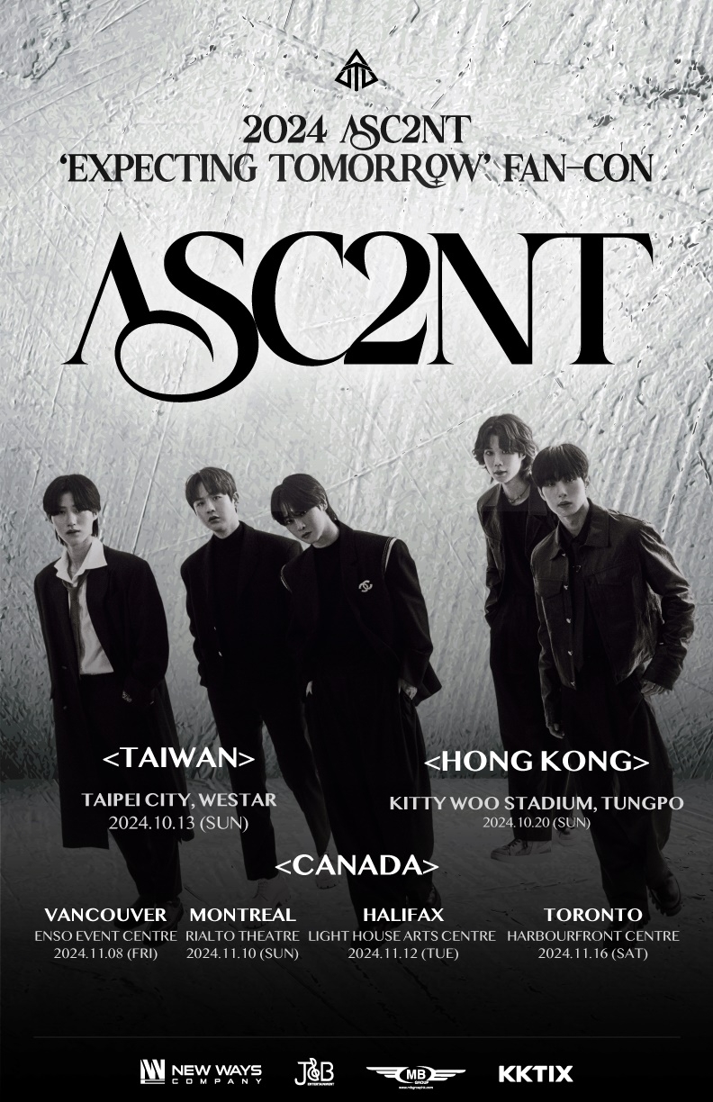 어센트, 대만X홍콩X캐나다에 뜬다…팬콘 '익스펙팅 투모로우' 개최 확정