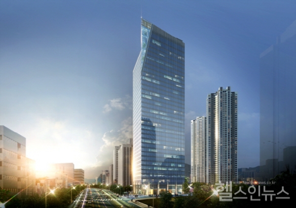 삼성메디슨 강동 본사 이스트센트럴타워(ECT) 전경