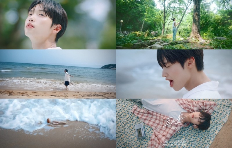 손동표, 싱글 '파도 (2024)' 뮤직비디오 티저 공개…수중 촬영 도전