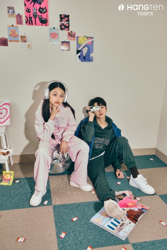 행텐틴즈, ‘리틀제니 초하’와 함께하는 24FW 캠페인 공개