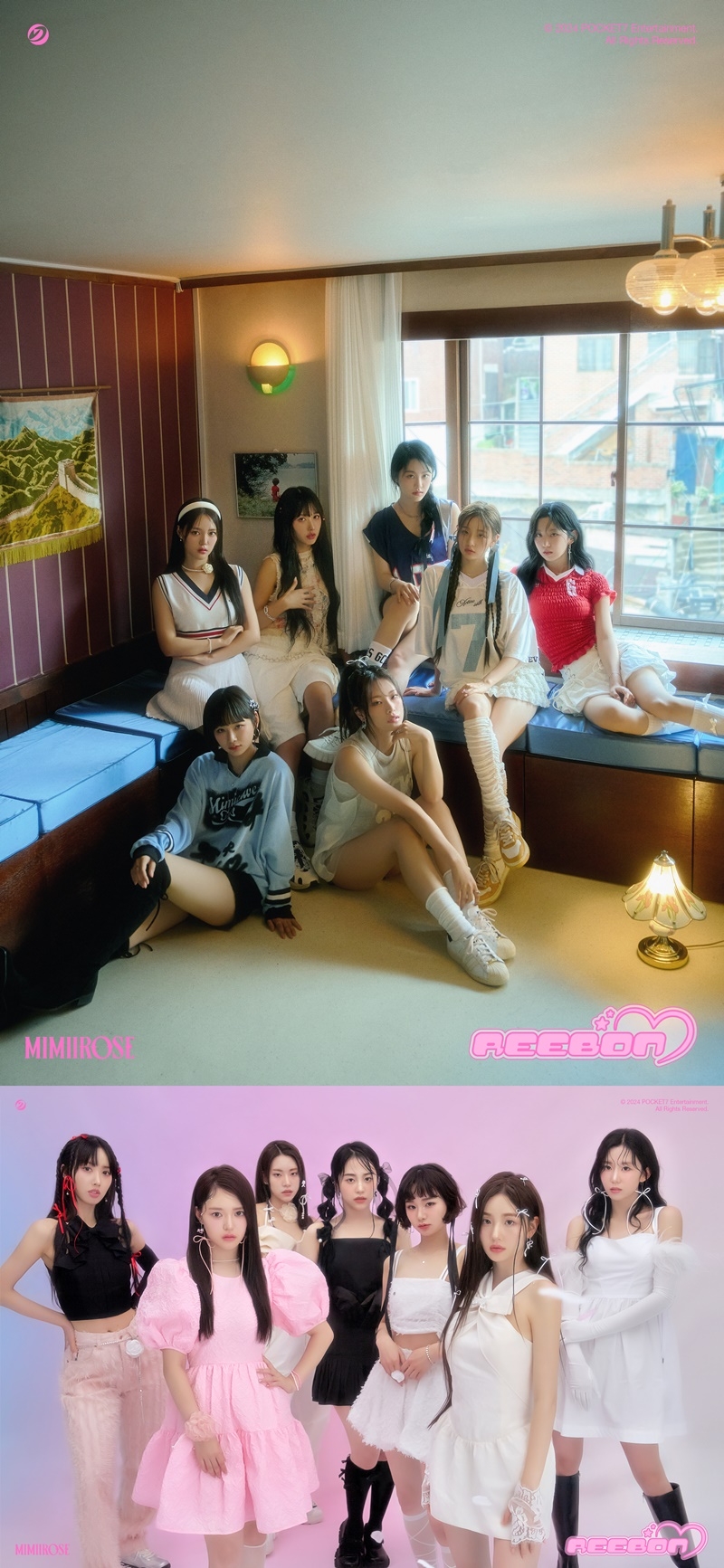 미미로즈, 새 싱글 ‘REEBON’ 콘셉트 포토 공개…새 멤버 안나∙x예린 합류로 비주얼 포텐