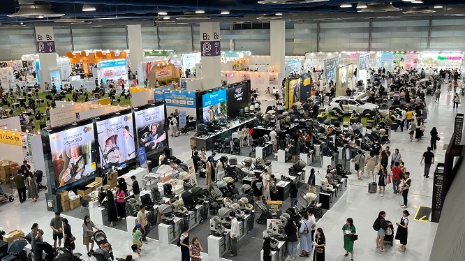 출산·육아용품·유아교육 총집합 '글로벌 베이비페어' 개막